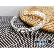 999 纯银 手镯。999 Pure Silver Bangle