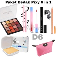 Paket Kosmetik Bedak Pixy 10 in 1 / Paket Make Up Bedak Pixy