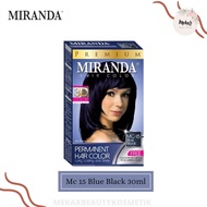 Miranda Hair Color Blue black MC-15 (30ML) | Hair dye | Miranda Hair Dye | Hair Dye