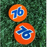 76 Lubricant oil Screen Printing Sticker