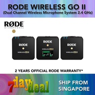 Rode Wireless GO II 2 Dual Channel Wireless Microphone System (2.4 GHz)