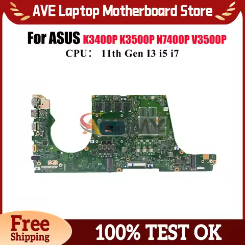 X7400PA Laptop Motherboard For ASUS V3500P X7400PE V3400P N7400P K3500P K3400P X7400P X7400PC Mainbo