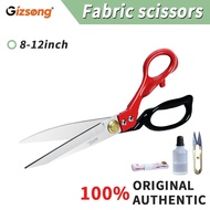 Red and Black sk5 steel seamstress scissors 9-12 inch essential for home sewers professional tailors