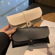 日本熱銷 - 眼鏡包 | 軟包眼鏡盒 | 墨鏡盒 | 手工太陽鏡盒 | 多功能PU革眼镜盒 | 手工眼鏡盒 | 簡約旅遊墨鏡盒 | 眼鏡收納袋—【白色】