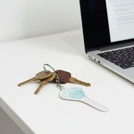 GANTUNGAN Shinee Lightstick Keychain Kpop Keyring Keychain made of wood