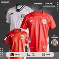 Erspo 2025 Indonesian National Team Football Jersey Motif New Unisex Embossed Brazil Home & AwayMONO