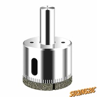 SUQIN52IC Glass Hole Saw, Heavy Duty Drilling Crown Diamond Hole Saw, Professional Power Tools 6-110