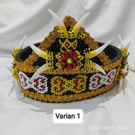 Dayak Beaded Women's Crown Crown Pengantin Crown Cantik
