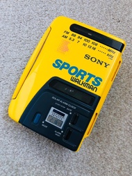 罕有懷舊古董Sony Sports Walkman  WM-BF58 隨身聽錄音帶錄音機收音機