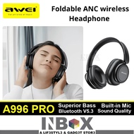 IN-BOX Awei 4363 Foldable ANC wireless Headphone