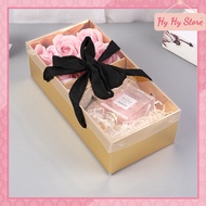 Gift box with transparent mica lid and cute bow tie Hy Hy Store