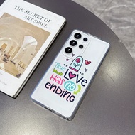 True Love for Samsung 24 Ultra Case S26 Ultra S25 S24 Plus S23 FE S22 S21 S20 Soft Cover Anti-drop C