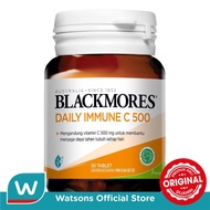 TOP BLACKMORES DAILY IMMUNE C 500MG 30'S NEW
