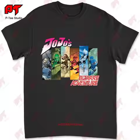 Jojo'S Bizarre Adventure-Bionicle Toa Mata T-shirt GCP6