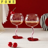 Love Red Wine Glass Cup Glass 300ml Heart Champagne Wine Glasses Party Goblet Drinkware Gifts
