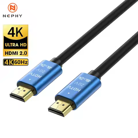 Gold plated HDMI 2.0 Cable 4K HDR High Speed with Ethernet - 3D/ARC/PS5/PS4/Xbox/Fire TV/Blu-ray Pla