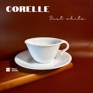 Corelle USA Logo 1970s - Just White - 01 Exclusive Vitrelle Glass Afternoon Tea Set