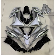 COVERSET RSX150 DESIGN MX KING HIJAU SILVER KILAT