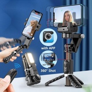 Q18 Gimbal Stabilizer 360 5 in 1 mobile phone with wireless remote control mobile phone selfie tripo