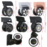 Travel luggage suitcase accessories universal wheel roller pull rod swivel castor baggage replacemen