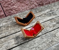 旋轉戒指盒、求婚戒指盒、婚禮戒指盒、絨毛戒指盒