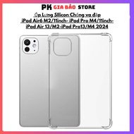 Silicone Shockproof Case for iPad Air6 M2/11inch- iPad Pro M4/11inch-iPad Air 13/M2-iPad Pro13/M4 20