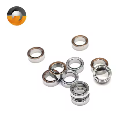 (5PCS) R168Z R168-2ZZ ABEC-7 Deep Groove Ball Bearings 6.35 x 9.525 x 3.175mm 1/4" x 3/8" x 1/8"