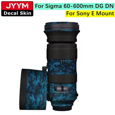 Customized Sticker For Sigma 60-600mm DG DN Lens Decal Skin Vinyl Wrap Protective Film Coat 60-600 F