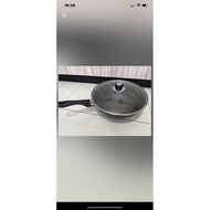 Tefal Cook Easy 32cm Non Stick Wokpan9 Deep Wok Fry Frying Pan Pot Kuali Periuk Belanga Cook Cookwar