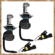 [K U Y G] 2X Bulb AUTO HID BI-Xenon Beam HI / LOW Bulb H4 (55W, 6000K)