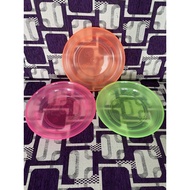 Plate 9 Plastic Plate/ size 9 Plastic dinner plate/ Colored plastic dinner plate