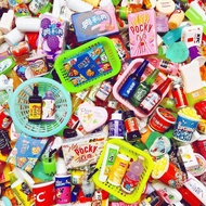 Mini Candy Toy Convenience Store Artificial Miniature Toy DIY Accessories Resin Mini Small Liquor Bo