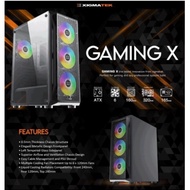 Xigmatek Computer Case Gaming X (Rain Bow RGB),NPC327,NPC328,VC1812.VC1813