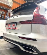 19 Volvo v60 JM 款 自家尾翼
