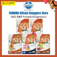 Farmina N&D Cat food - [PUMPKIN] (1.5kg)| 44-46% Crude Protein | Omega 3 | Digestive Aid