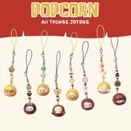 Popmart Colorful juice granules Mobile phone chain short chain pendant bubble Marte genuine adorable