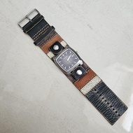 PRELOVED ITEM jam tangan fossil gaban leather jr9302 ori original