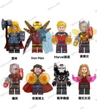 全新 現貨 漫威 Marvel  雷神 鐵甲奇俠 鋼鐵俠 Iron Man MK85  Marvel 隊長 驚奇 隊長 黃蜂女 蟻俠 奇異博士 戰爭機器 猩紅女巫 拼裝 積木 人仔 小玩具 擺件 第三