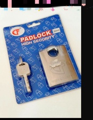 50mm GF  Pad Lock  高度安全 電腦鎖 捲閘鎖  鐵閘鎖 門鎖 連4條原裝電腦鎖匙  High Security Lock  優質 厚料 全新 未用過 原封包裝