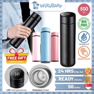 TEMPERATURE DISPLAY THERMAL FLASK  STAINLESS STEEL INSULATED THERMAL FLASK WATER BOTTLE  LEAKPROOF 5