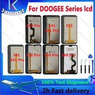 For DOOGEE S41 S41MAX S41 Plus S41 Pro S51 S61 Pro LCD Screen DOOGEE S58 Pro S59 Pro  S200 S200 X LC