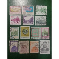 China Stamps 14pcs Mixed USED