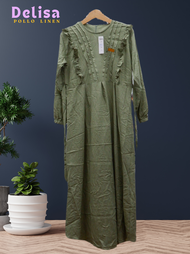 Geka Collection - Gamis DELISA Crinkle Dress Muslim