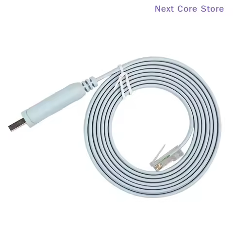[NC]1Pcs Blue USB To RJ45 Cable PVC USB To RJ45 For USB Console Cable[NC]