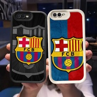 Q-11 FC-Barcelona Black white Case for OPPO A3S A12E A1K Realme C2 C2S C1