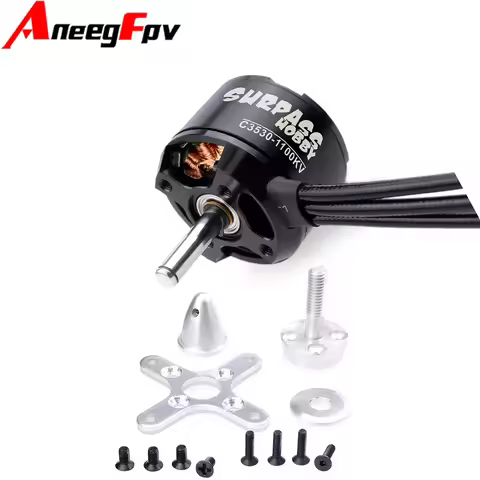 SURPASS HOBBY 2808 C3530 1700KV 1400KV 1100KV Brushless Motor for RC Airplane Fixed-wing Glider Airc