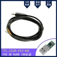 Kabel penyesuai TTL-232R-3V3-WE FT232R USB ke UART TTL kabel port bersiri modul usb-ttl