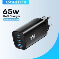 65W GaN USB Type C Charger PPS QC4.0 PD3.0 Fast Charger For Samsung Xiaomi Realme iPhone14 13 Pro Laptop Mobile Phones Charger