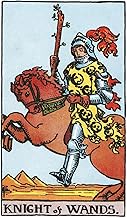The Knight of Wands: 156 College Ruled Lined Pages (78 leaves), 5x8 Notebook, Journal, Diary, Planne
