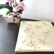 Quality Thick Linen Cotton Fabric Crafting Cloth Kain Fabric Flower 1